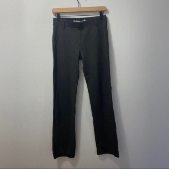 Betabrand Gray Yoga Straight Leg Pants Stretch Comfort Work Leisure Size Small - Picture 2 of 10